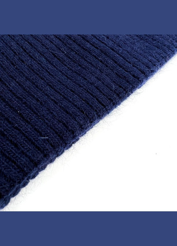Шапка бини женская шерсть синяя MASON LuckyLOOK 279-315 (290278338)