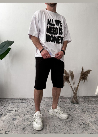 Комплект мужской футболки шорты оверсайз на лето No Brand (370955706)