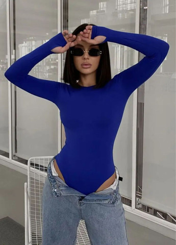 Базовий боді з довгим рукавом та круглим коміром Tik-Tak (322734831)