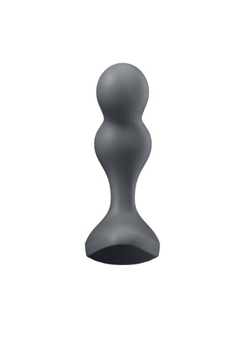 Виброанальная смарт пробка Connect Deep Diver серый Satisfyer (340455736)