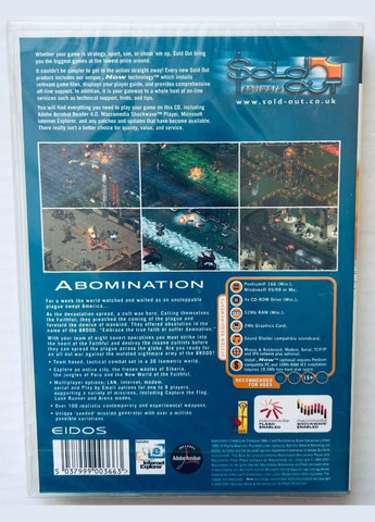 Abomination (SoldOut), английская версия – диск для PC Microsoft (345102719)