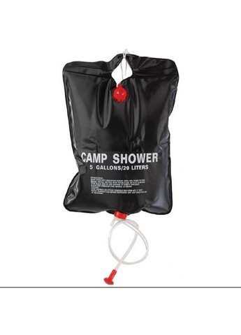 Туристичний душ для кемпінгу похідний Camp Shower Похідний переносний душ на дачу, рибалку, в подорож 20 літрів Чорний No Brand (319712664)