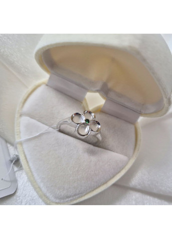 Серебряное кольцо Цветок с Перламутром размер серебро 925 пробы Родированное 6675р 2.57г No Brand (352477386)