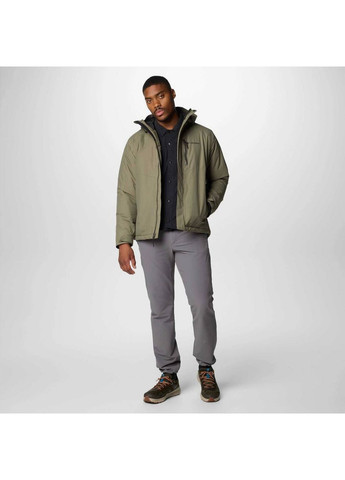 Зеленая колумбия men's cascadian peaks™ insulated jacket. оригинал 100% xm3788 Columbia