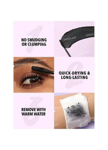 Туш для вій Big Time Eyes Volumizing Mascara,, 9.5 мл Sheglam (372714030)