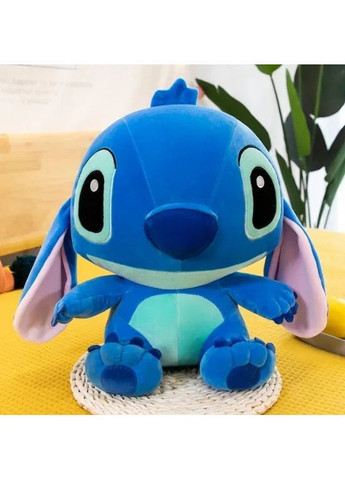 Мягкая плюшевая игрушка Стич персонаж мультфильма изготовлена из гипоаллергенного материала 100 см (2104618959) No Brand (373235563)