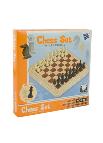 Магнітні шахи настільні, в коробці, розмір 22,5×22,5×3 см - No Brand F48 (371926864)