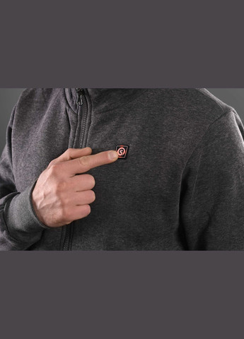 Кофта з підігрівом Heat Power Grey, розмір XXL 2E Tactical (316466315)