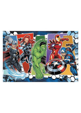 Пазл "Непероможні месники. MARVEL" 60 елементів 17357, в коробці (5900511173574) Trefl (323371776)