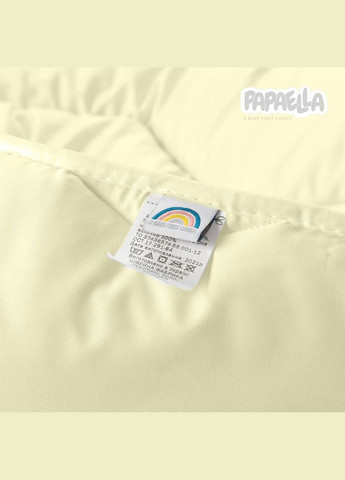 Ковдра дитяча в ліжечко Comfort ТM PAPAELLA 100х135 см зигзаг/молоко IDEIA (275869767)