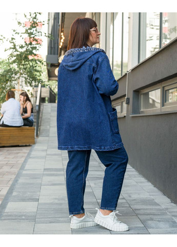 Джинсовий кардиган LJ W849 Alenka Plus (357236952)