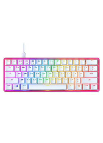Клавиатура (572Y6AA) HyperX alloy origins 60 pink (278312367)