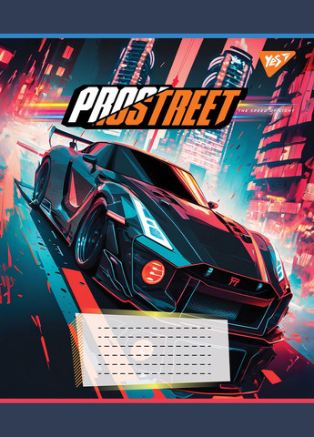 Набір зошитів Prostreet А5 в лінійку 48 аркушів 10 шт. () Yes 767131 (337470871)