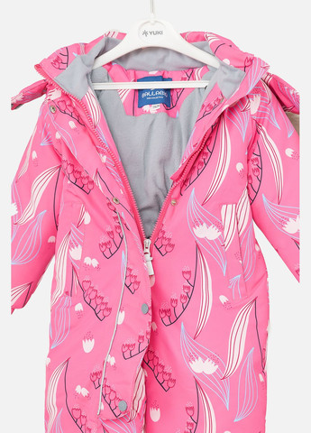 Комбінезон утеплений для дівчинки колір рожевий ЦБ-00254767 BALLABIO (300359691)