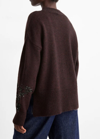 Темно-коричневый демисезонный свитер C&A