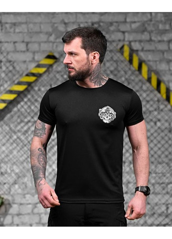 Тактическая мужская футболка Череп черная No Brand (354308117)