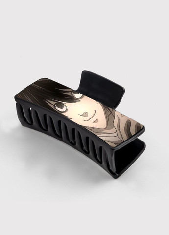 Заколка крабик для волос Аниме Тетрадь смерти #0005 черная No Brand (315630777)