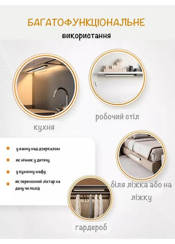 Портативная лампа с датчиком движения и USB зарядкой 80cm HYSS 800 VTech (359459788)