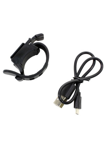 Велосипедная фара HJ-047 0701166 Black металлическая велофара яркий фонарь на аккумуляторе LED West Biking (326807021)