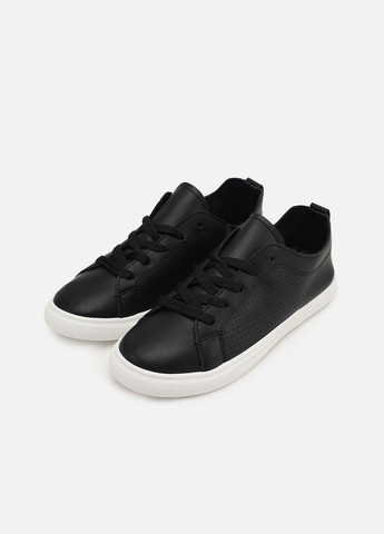 Чорні кеди на пласкій підошві жіночі колір чорний cb-00273226 Stilli