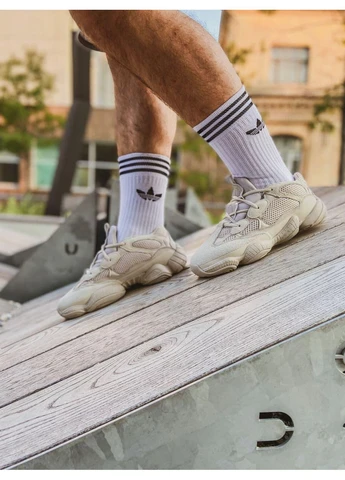 Комбіновані літні кросівки adidas yeezy boost 500 blush 5 адідас ізі буст No Brand