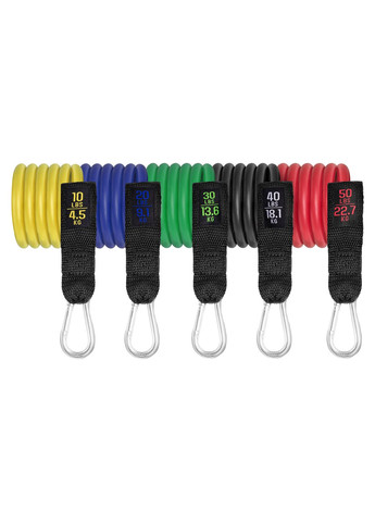 Набір резинок з еспандерами HS-R050RT Hop-Sport (301865797)