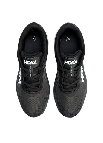 Чорно-білі Літні кросівки чоловічі hoka No Brand Challenger ART 7 Black White