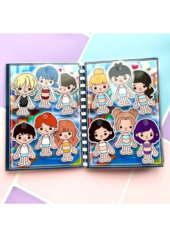 Тока бока 2 в 1 «ПЕРСОНАЖІ + БУДИНОЧОК» No Brand (365762396)