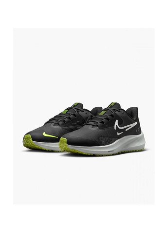 Чорні кросівки чоловічі air zoom pegasus 39 shield black do7625-002 Nike