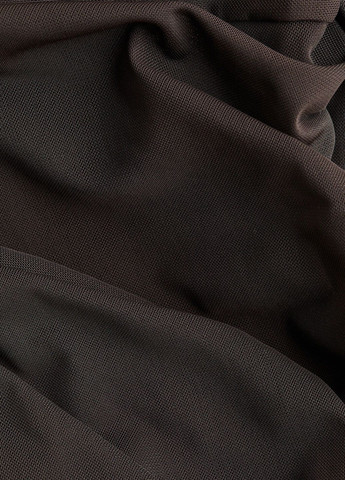 Темно-коричневое кэжуал платье H&M однотонное