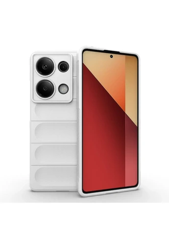 Чохол-накладка Cosmic Magic Shield для Xiaomi Redmi Note 13 Pro 4G антиударний TPU 0,5 мм Білий No Brand (403000346)