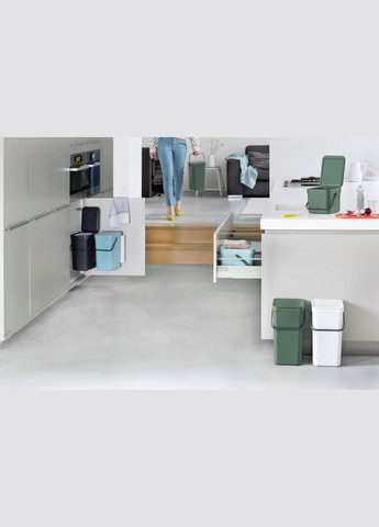 Відро для сміття Sort & Go 3 л Light Grey (213229) Brabantia (299396446)