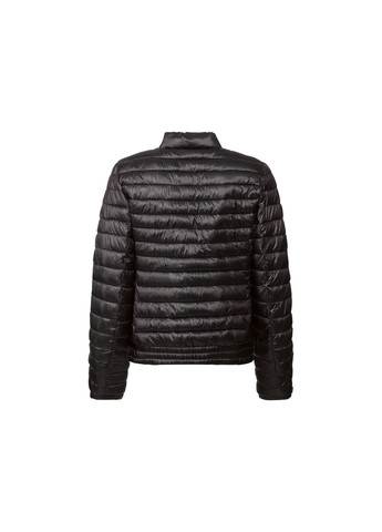 Чорна демісезонна куртка демісезонна водовідштовхувальна та вітрозахисна для жінки bionic-finish® eco 378040 чорний Esmara