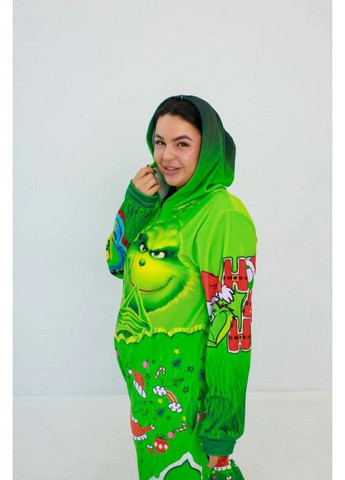 Кигуруми для взрослых Oversize 3D Гринч 3051_3_158 17000 158 см FlexDress (336022346)
