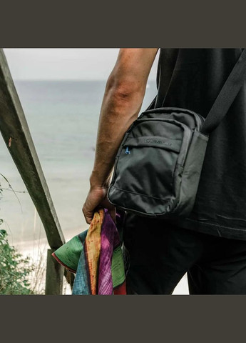 Сумка для документів Recycled RFID Shoulder Bag Grey Lifeventure (316442799)