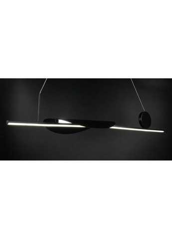 Люстра світлодіодна підвісна LED світильник для квартири на стелю ледве 26755 Чорний 20-180х26х100 см. Sunnysky (324396343)