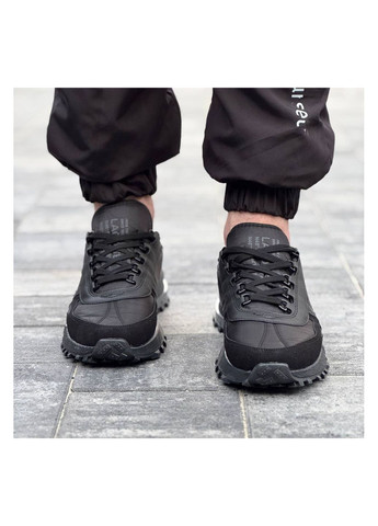 Чорні Осінні чоловічі кросівки No Brand