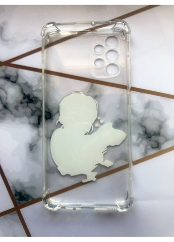 Чехол с утолщенными углами для Samsung Galaxy A32 с объемной печатью "Моя Украина" принт 2 Creative (359484583)