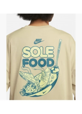 Комбинированная футболка solefood (лимонная) fb9807-783 Nike
