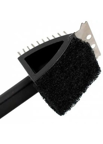 Щетка для чистки гриля барбекю шампуров 3в1 37,5 см Grill Meister (365591443)