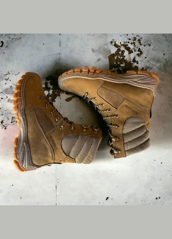 Чоловічі Тактичні Демісезонні Берці. 36-49р Койот. Гідрофобна натуральна шкіра! DSDM-1020 No Brand (301147973)