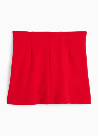 Красная повседневный однотонная юбка C&A