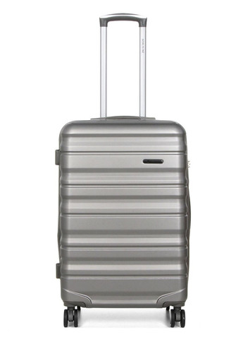 Валіза Франція середня M сіра 66х43х26(+5)см/75л/3.7кг/ 628 WORLDLINE (324802362)