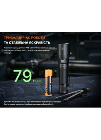 Ліхтар ручний Fenix C7 V.2.0 3300 лм авіаційний алюміній 150,6x40x27,5 мм чорний No Brand (400574837)
