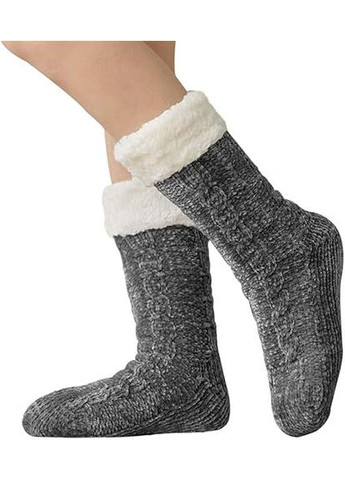Графитовые носки на плюшевой подкладке для женщины 2576793 Lidl (371278863)