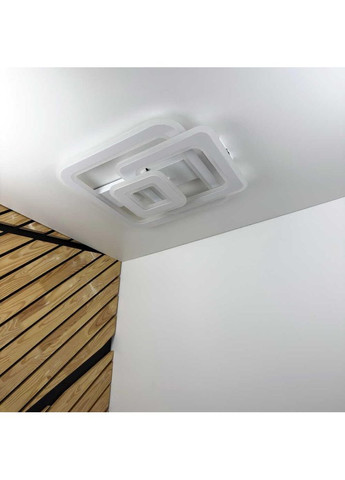 Світильник LED smart PHANTOM+пульт 120W білий квадрат Violux (365652220)