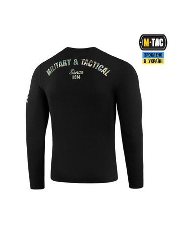 Футболка Logo длинный рукав Black M-TAC (315147518)