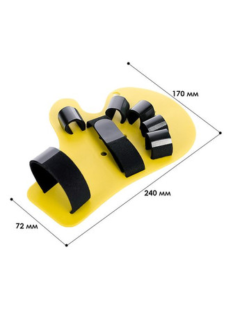 Бандаж фіксатор BS-23 Правий/Лівий тренажер для руки випрямляч пальців пензлика проти спастичності шт. Lesko (356499526)