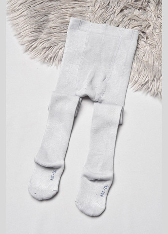 Колготи дитячі махрові для дівчинки світло-сірого кольору Let's Shop (302947762)