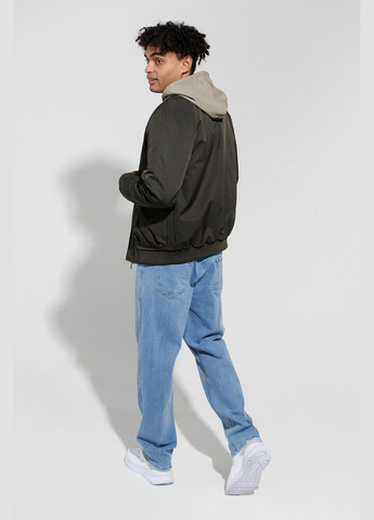 Оливкова (хакі) демісезонна куртка чоловіча 8021 (2000990365088d) shop (2000990365088) No Brand